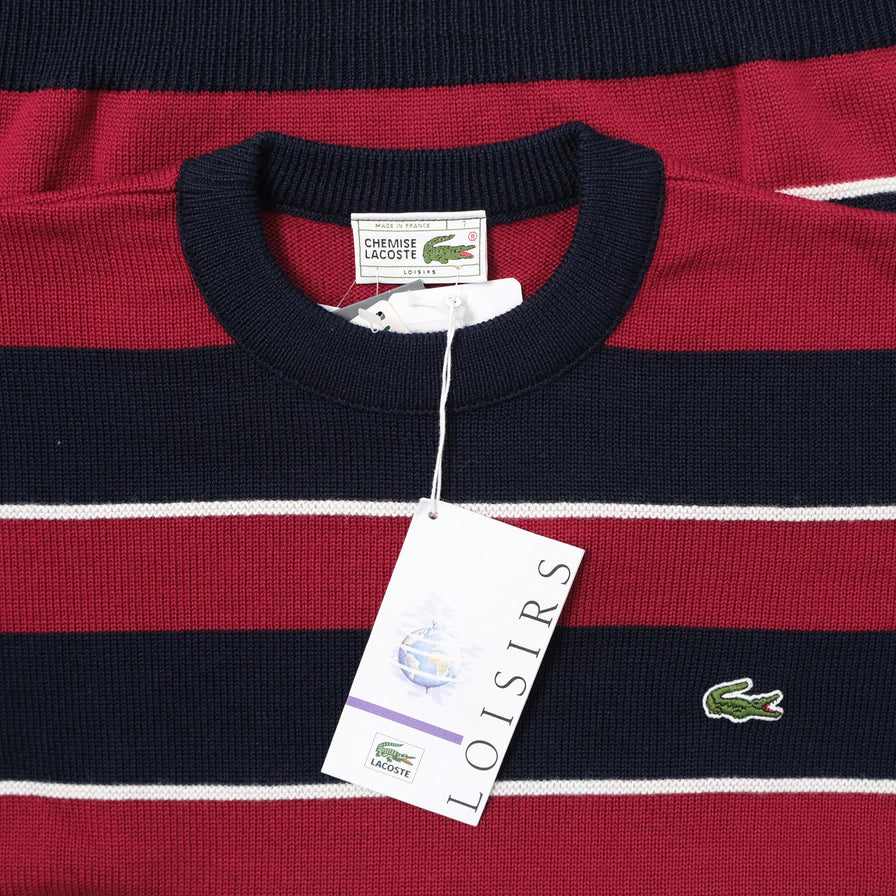 Vintage DS Lacoste Knit Sweater XLarge 