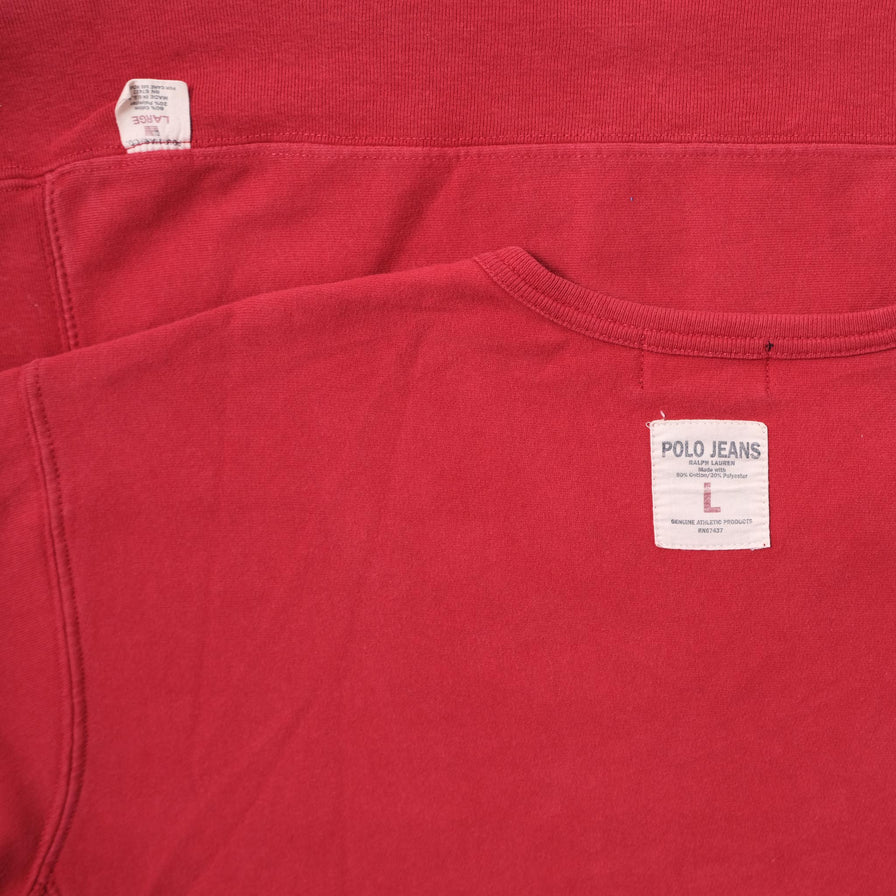 Vintage Polo Jeans Sweater Large 