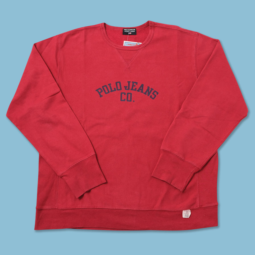 Vintage Polo Jeans Sweater Large 