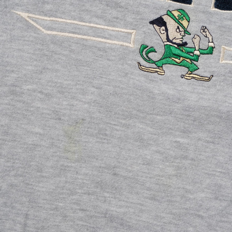 Vintage Notre Dame Sweater XLarge 