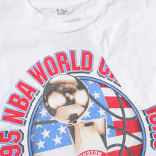 Vintage 1995 Houston Rockets NBA Champions T-Shirt Small 