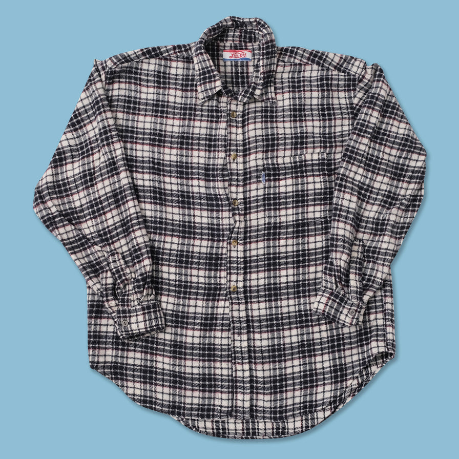 Vintage Pepsi Flannell Shirt Large 