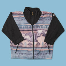 Vintage Icebear Fleece Jacket Small 