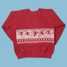 Vintage Steamboat Skiing Sweater XLarge