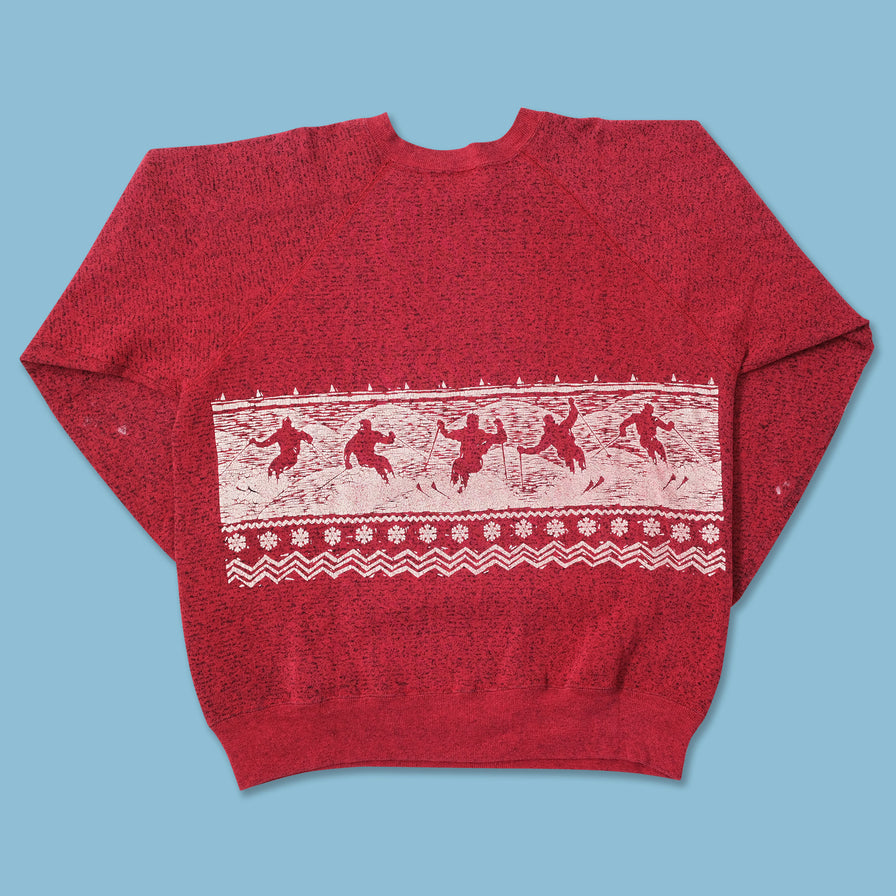 Vintage Steamboat Skiing Sweater XLarge 