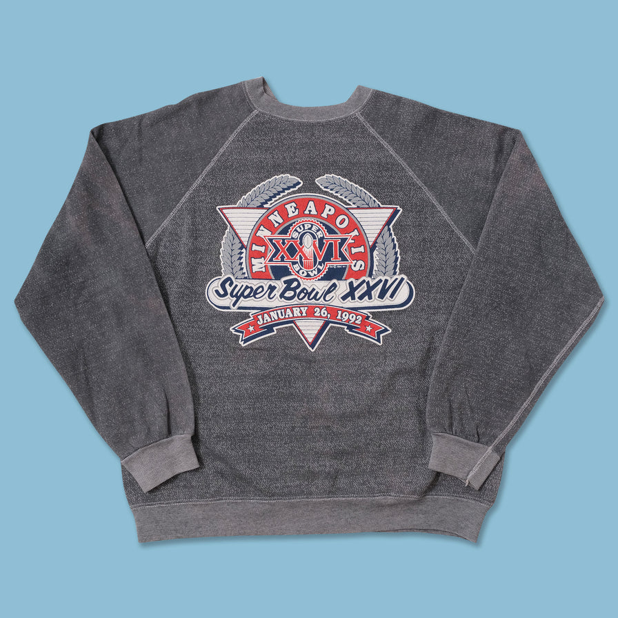 1992 Super Bowl XXVI Sweater XLarge 