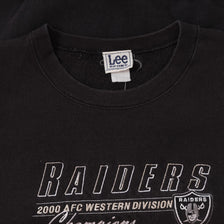 2000 Oakland Raiders Sweater XLarge 