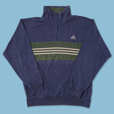 Vintage adidas Q-Zip Sweater Medium 