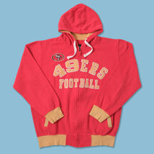 San Francisco 49ers Football Zip Hoody Large 