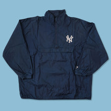 Vintage New York Yankees Halfzip Windbreaker XLarge 