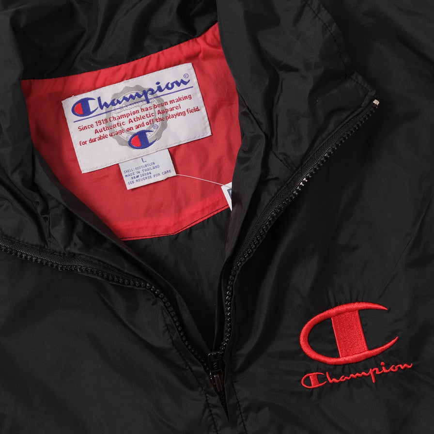 Vintage Women's Champion Track Jacket Medium 