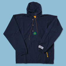 Vintage Notre Dame Windbreaker Large 