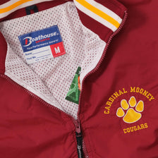 Vintage Cardinal Moony Cougars Track Jacket Medium 