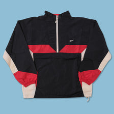 Vintage Reebok Halfzip Windbreaker Large 
