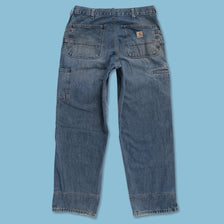 Vintage Carhartt Double Knee Denim Pants 34x32 