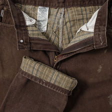 Vintage Carhartt Lined Denim Pants 32x36 