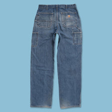 Vintage Carhartt Denim Work Pants 34x36 