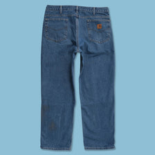 Vintage Carhartt Lined Denim Pants 36x30 
