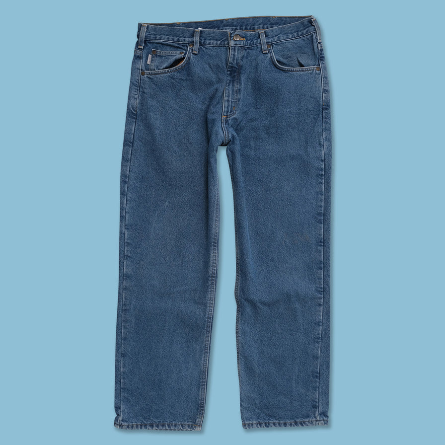 Vintage Carhartt Lined Denim Pants 36x30 