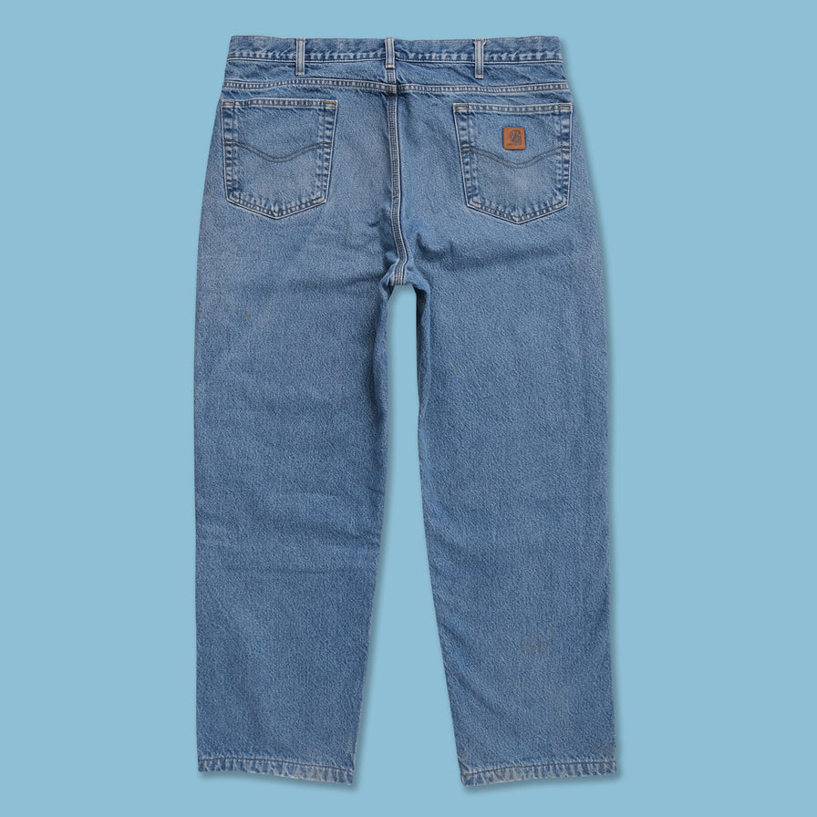 Vintage Carhartt Lined Denim Pants 38x32 