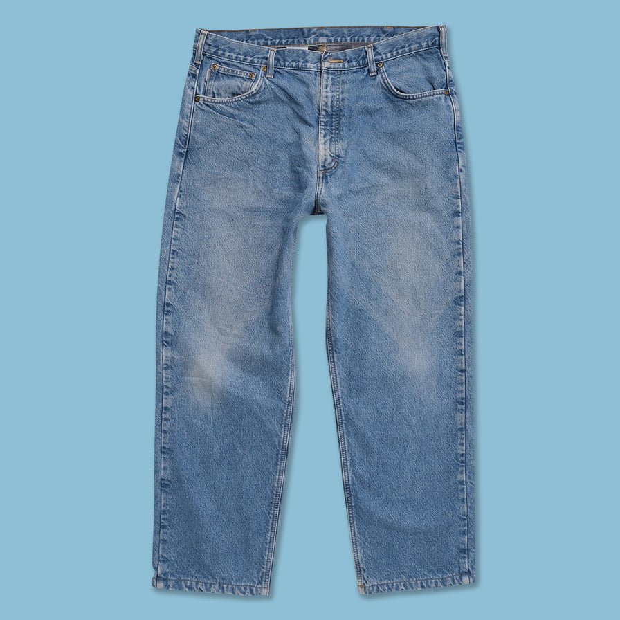 Vintage Carhartt Lined Denim Pants 38x32 