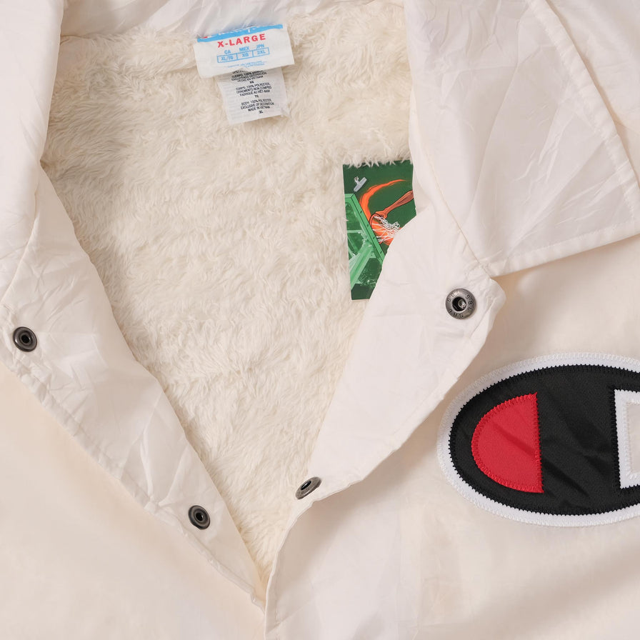 Vintage Champion Padded College Jacket XLarge 