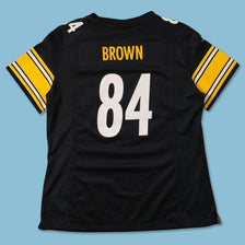 Women's Nike Pittsburgh Steelers Brown Jersey Large 
