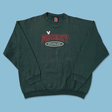 Vintage Mickey Mouse Sweater XLarge 