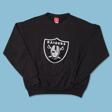 Vintage Oakland Raiders Sweater Medium 