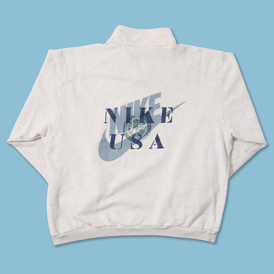 Vintage Nike Q-Zip Sweater Large 