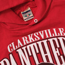 Vintage Clarksville Panthers Hoody Medium 