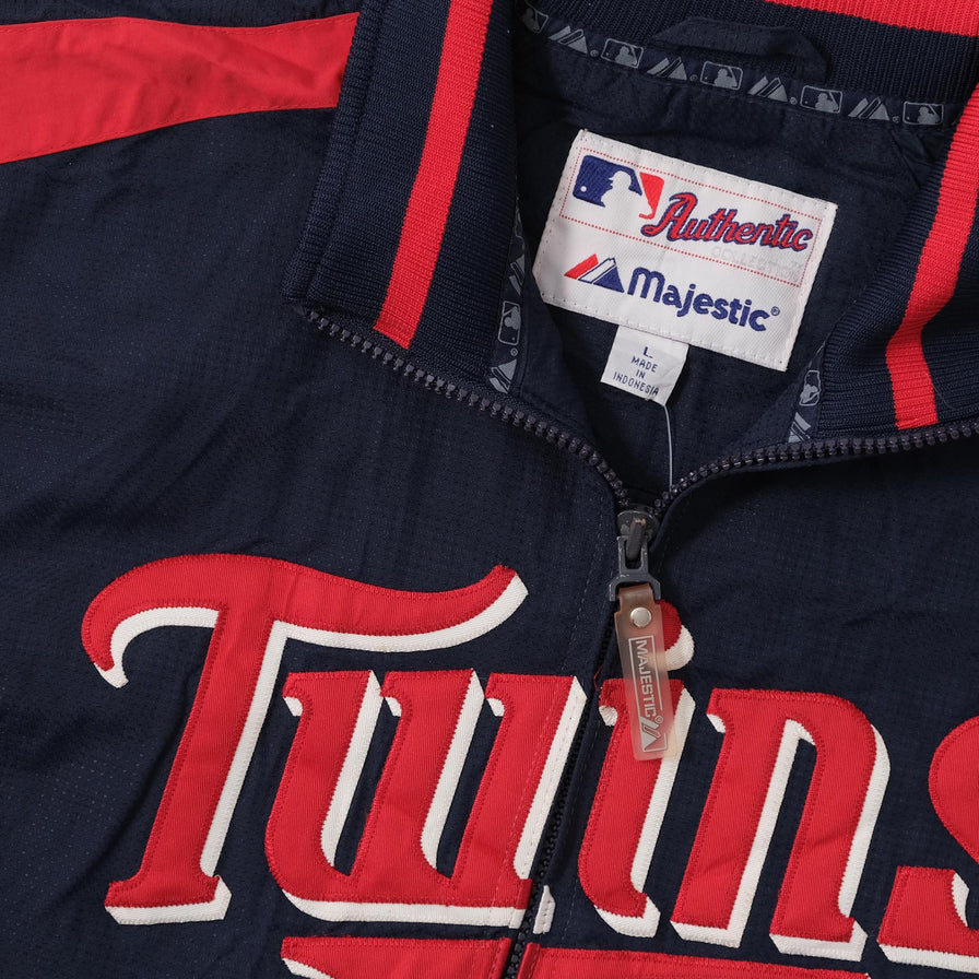 Vintage Women's Minnesota Twins Track Jacket Small 