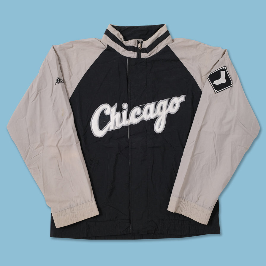 Vintage Chicago White Sox Track Jacket Large 