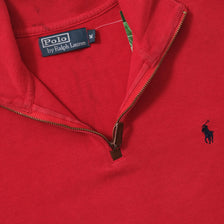 Vintage Polo Ralph Lauren Q-Zip Sweater Medium 