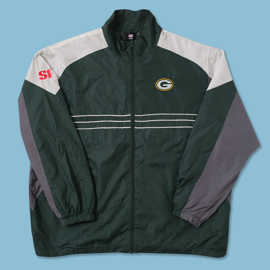 Vintage Green Bay Packers Track Jacket XXLarge 