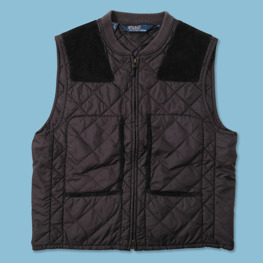 Vintage Polo Ralph Lauren Quilted Vest Small 