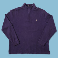 Vintage Polo Ralph Lauren Q-Zip Sweater XLarge 
