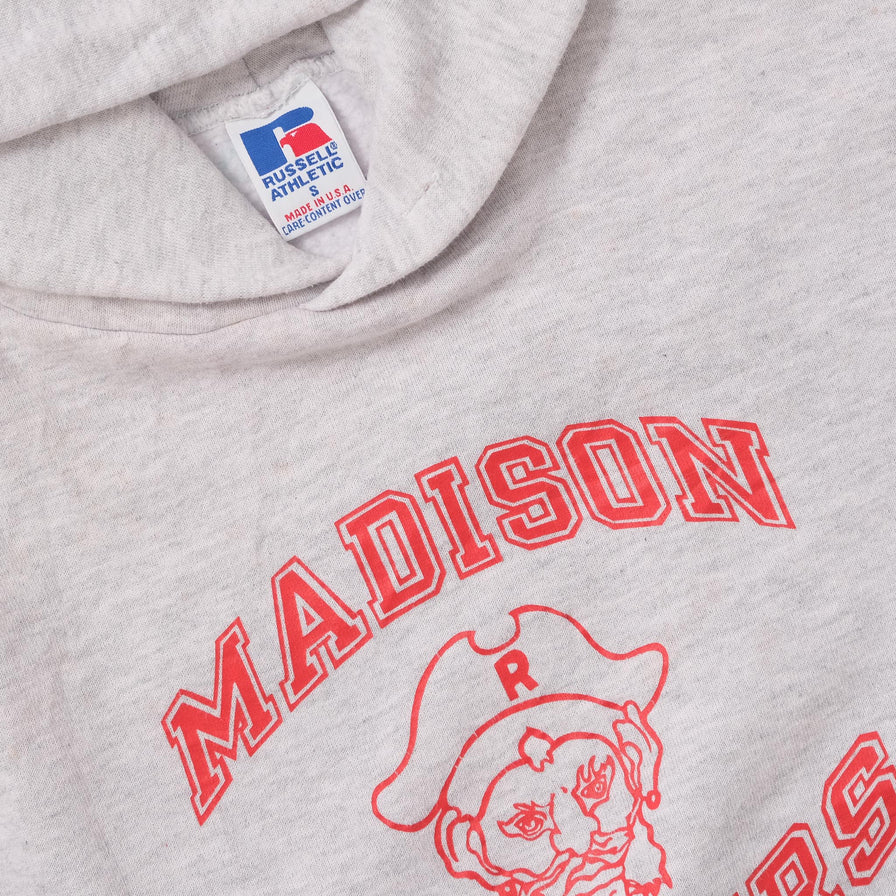 Vintage Women's Russel Athletic Madison Raiders Hoody Small 