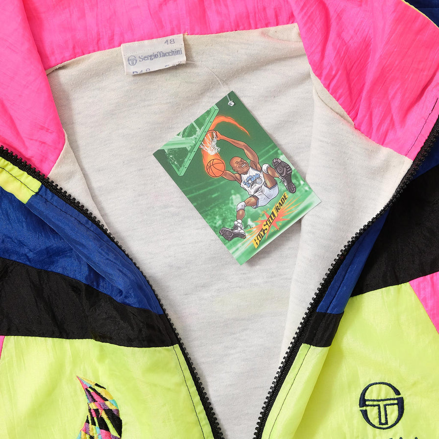 Vintage Sergio Tacchini Track Jacket Medium 