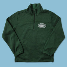 Vintage New York Jets Q-Zip Sweater Small 