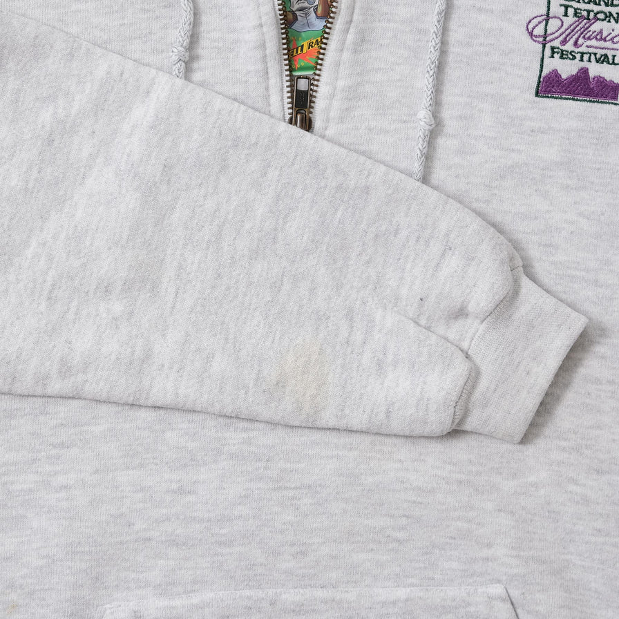 Vintage Grand Teton Music Festival Hoody Large 