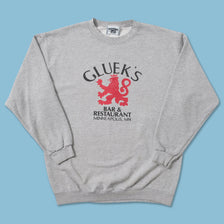 Vintage Gluek's Bar Sweater Medium 