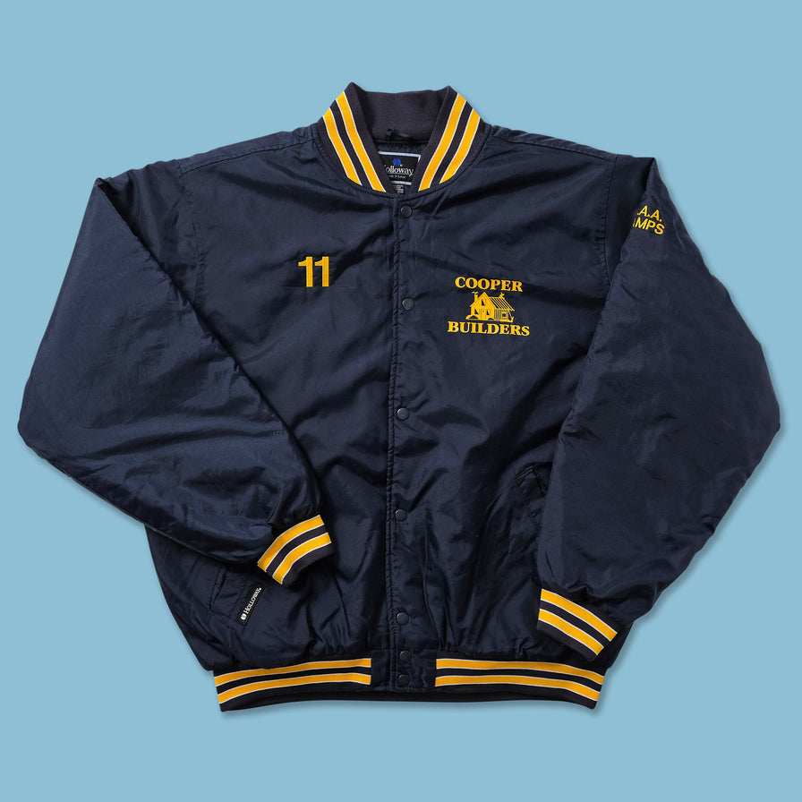 Vintage Padded Varsity Jacket XLarge 