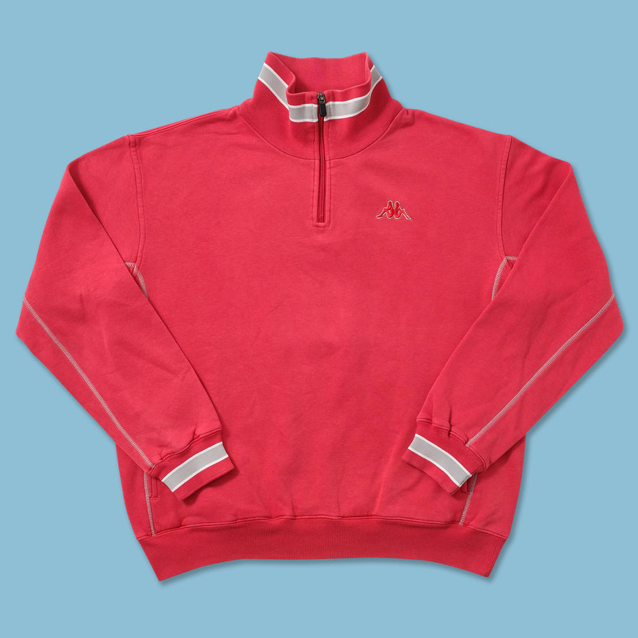 Vintage Kappa Q-Zip Sweater Large 