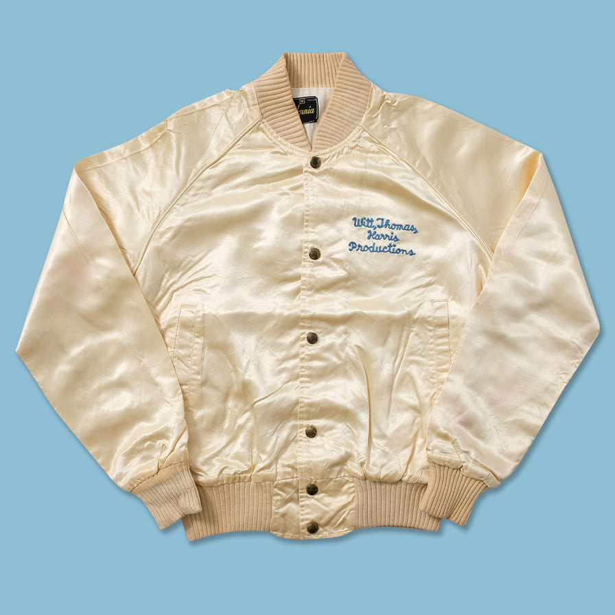 Women's Satin Varsity Jacket Small 