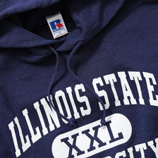 Vintage Russell Athletic Illinois State Hoody XLarge 