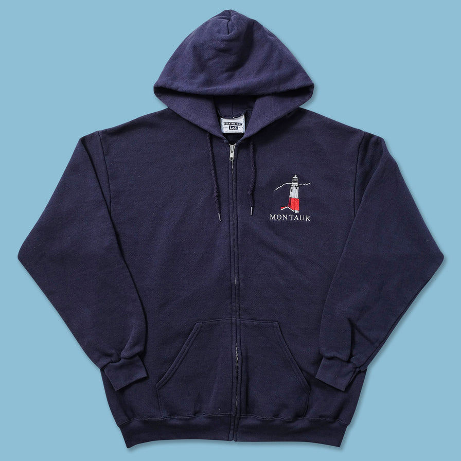 Vintage Montauk Zip Hoody Medium 
