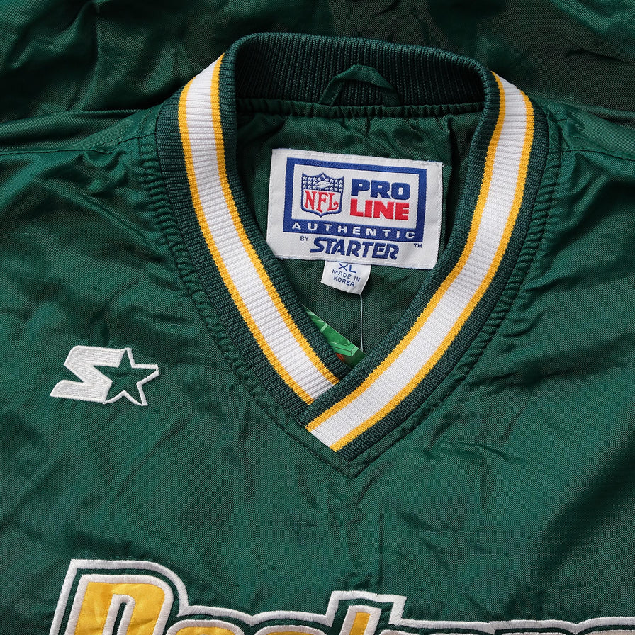 Women's Starter Greenbay Packers Windbreaker Medium 