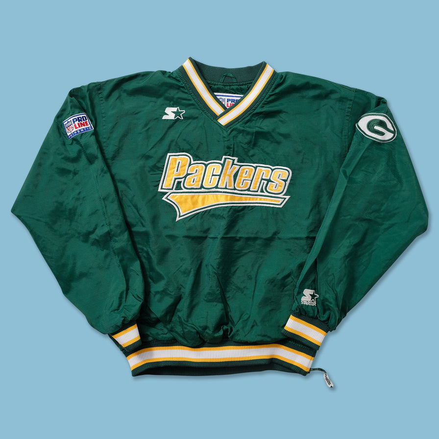 Women's Starter Greenbay Packers Windbreaker Medium 