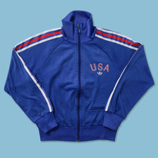 Women's adidas USA Track Jacket Small 